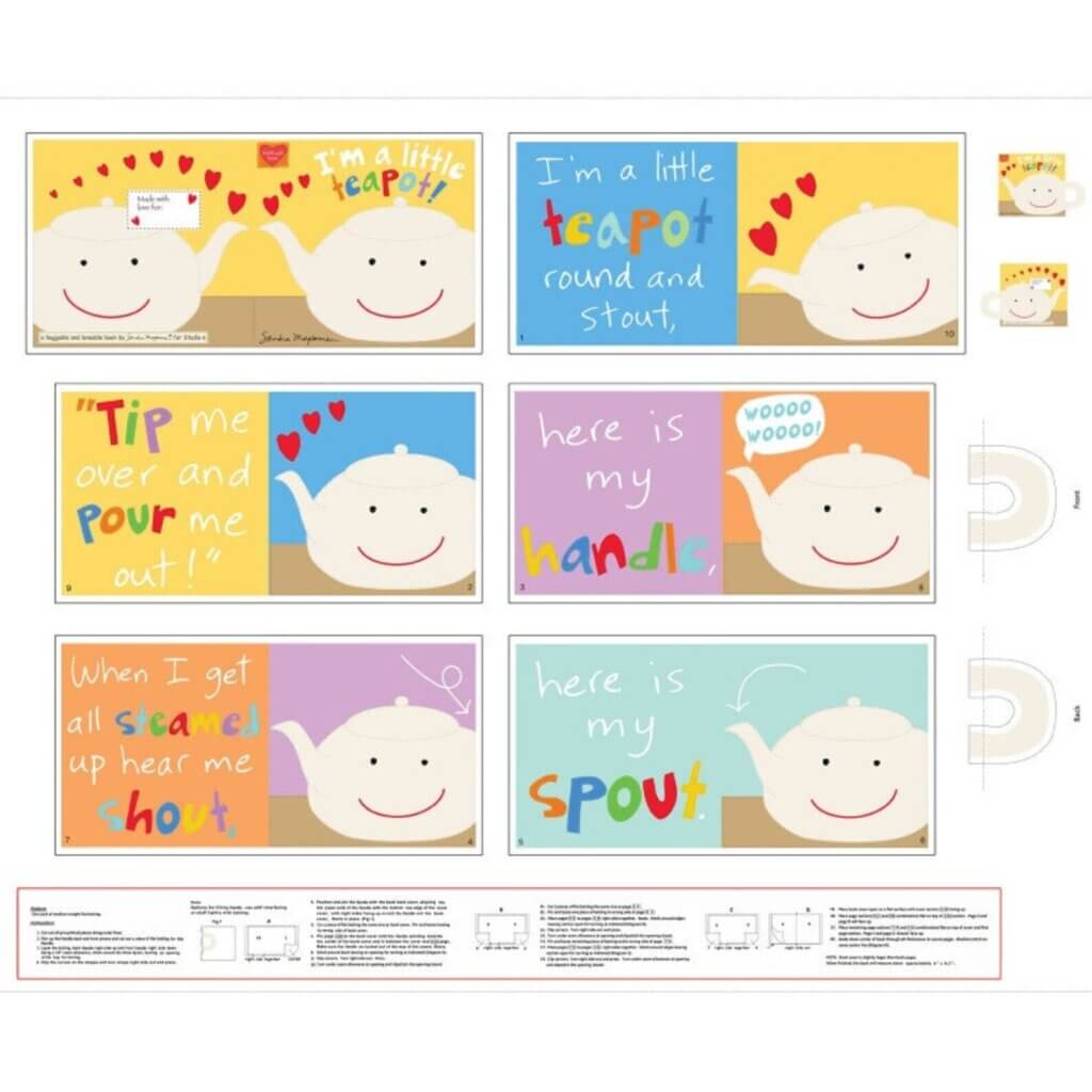 Fabric Book Panels Available at Nancy Zieman Productions at ShopNZP.com