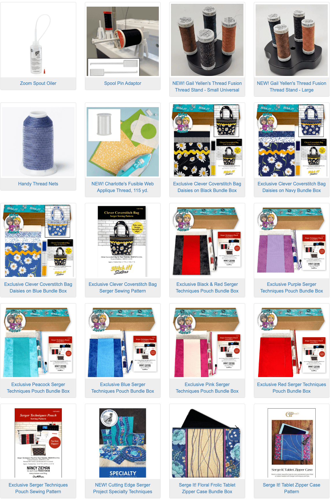 National Serger Month Sale at Nancy Zieman Productions at ShopNZP.com