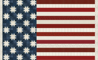 1687157B American Valor Fabric Panel available at ShopNZP.com Nancy Zieman Productions