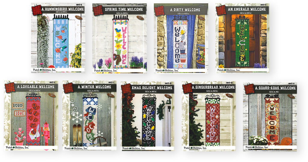 A Door Ables Mystery Door Banners Patterns available at ShopNZP.com from Nancy Zieman Productions 13