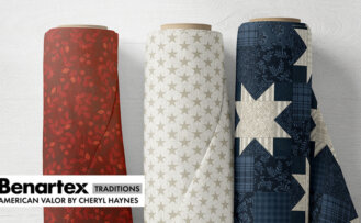 American Valor Fabrics available at ShopNZP.com Nancy Zieman Productions 1000 x 550