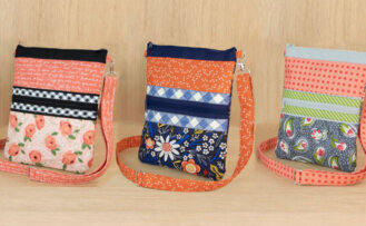 NEW Sew On The Line Sewing Round Up FEATURING the Caitlyn Crossbody Tote