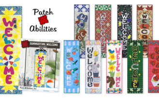 A Door Ables Mystery Door Banners Patterns available at ShopNZP.com from Nancy Zieman Productions 16