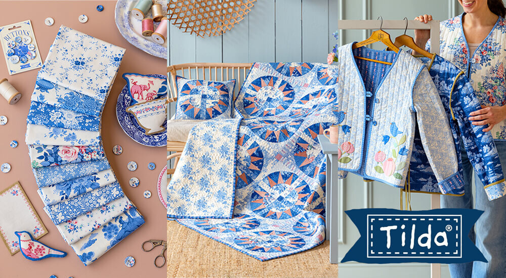 NEW Tilda Something Blue available at ShopNZP.com from Nancy Zieman Productions