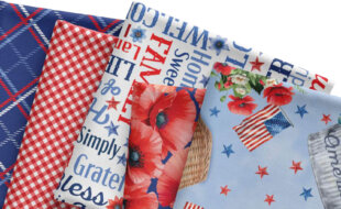 Red White and Sweet Fabric available at ShopNZP.com Nancy Zieman Productions 01
