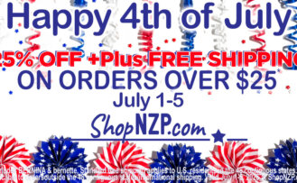 25 Percent Off plus FREE Shipping on Orders over 25 July 1 5 2025 at ShopNZP.com Nancy Zieman Productions 1000 x 550