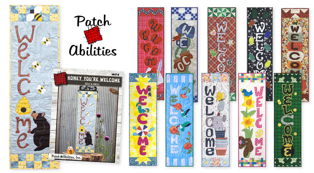 A Door Ables Mystery Door Banners Patterns available at ShopNZP.com from Nancy Zieman Productions 17