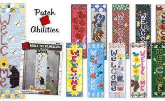 A Door Ables Mystery Door Banners Patterns available at ShopNZP.com from Nancy Zieman Productions 17