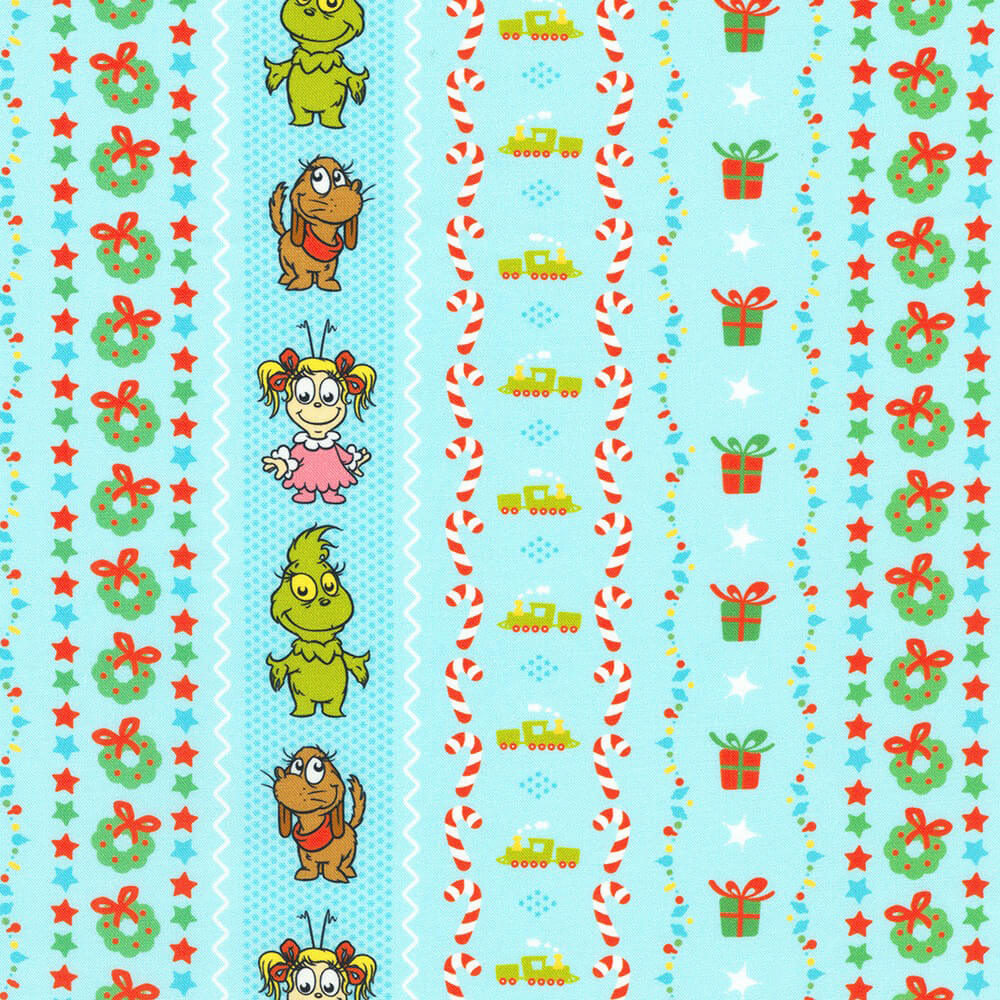 Dr. Seuss Babies Little Grinch Fabrics available at ShopNZP.com Nancy Zieman Productions Dr. Seuss Babies Little Grinch Fabrics available at ShopNZP.com Nancy Zieman Productions
