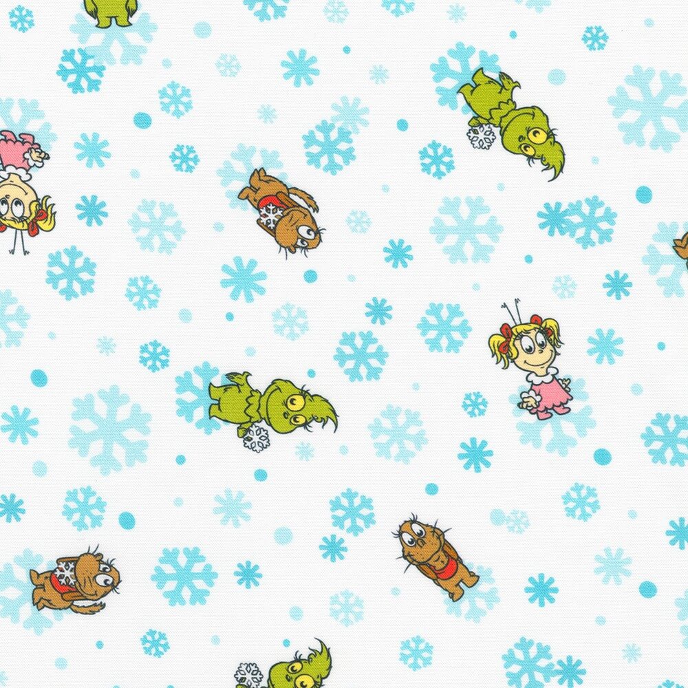 Dr. Seuss Babies Little Grinch Fabrics available at ShopNZP.com Nancy Zieman Productions Dr. Seuss Babies Little Grinch Fabrics available at ShopNZP.com Nancy Zieman Productions