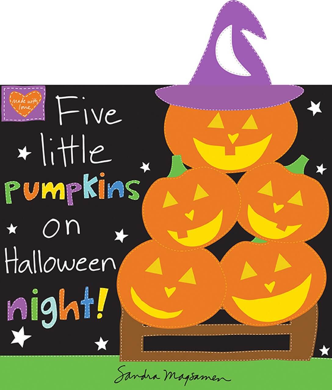 Huggable & Loveable Five Little Pumpkins Soft Book Fabric Panel available at ShopNZP.com Nancy Zieman Productions