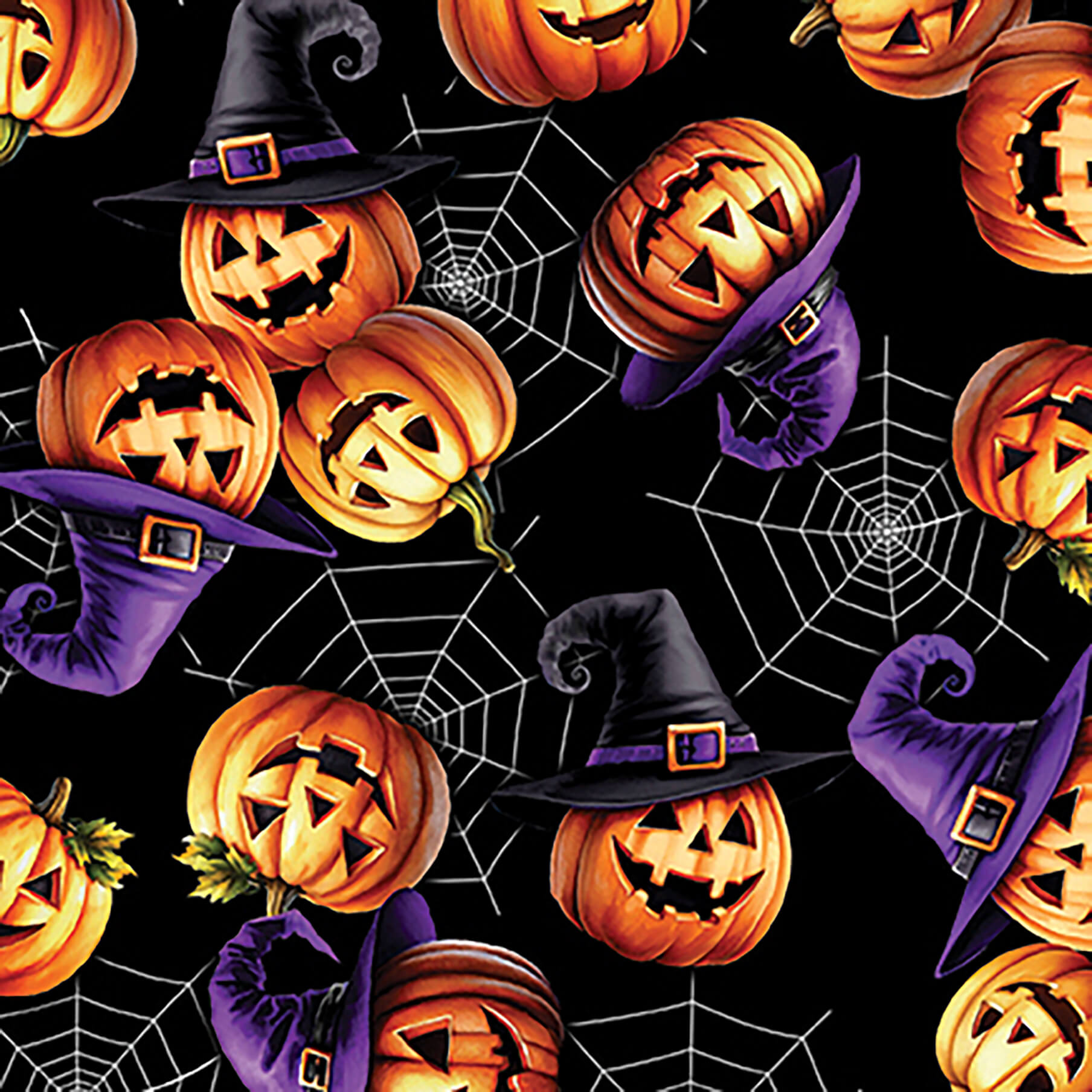 Halloween Ghostly Soiree Fabric by Nichole DeCamp for Kansas Studios and Benartex Designer Fabrics available at ShopNZP.com Nancy Zieman Productions