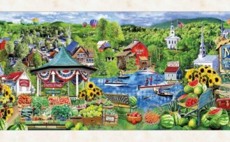 All_Seasons_Summer_Seasons_Fabric_Panel-at ShopNZP.com