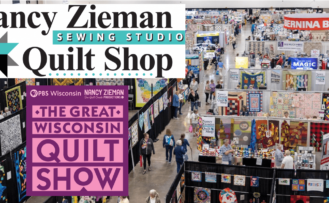 Visit The Nancy Zieman Sewing Studio & Quilt Shop Vendor Booth at The Great Wisconsin Quilt Show in Madison WI, September 10-12, 2026!
