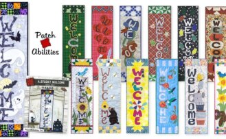 A Door Ables Mystery Door Banners Patterns available at ShopNZP.com from Nancy Zieman Productions 21