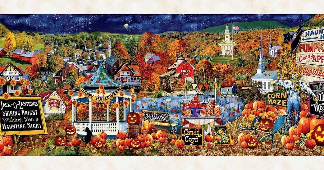 NEW All Seasons Sew Seasonal Fabric Panels by Kansas Studios for Benartex Designer Fabrics 14507 99 1