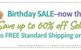 Birthday Sale! Save Up to 60% Off Oct. 1-14. Plus Unlimited FREE! Standard Shipping on Orders Over $25 at Nancy Zieman Productions at ShopNZP.com