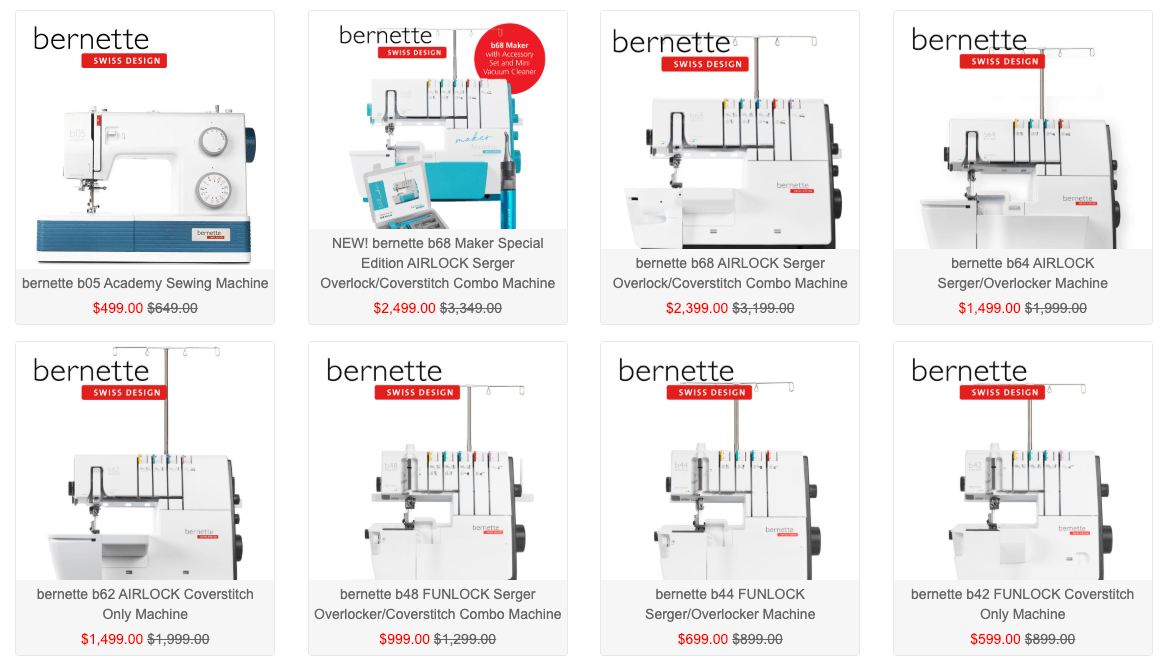 bernette Serger Sewing Machine SALE at ShopNZP.com at Nancy Zieman Productions bernette Serger Sewing Machine SALE at ShopNZP.com at Nancy Zieman Productions